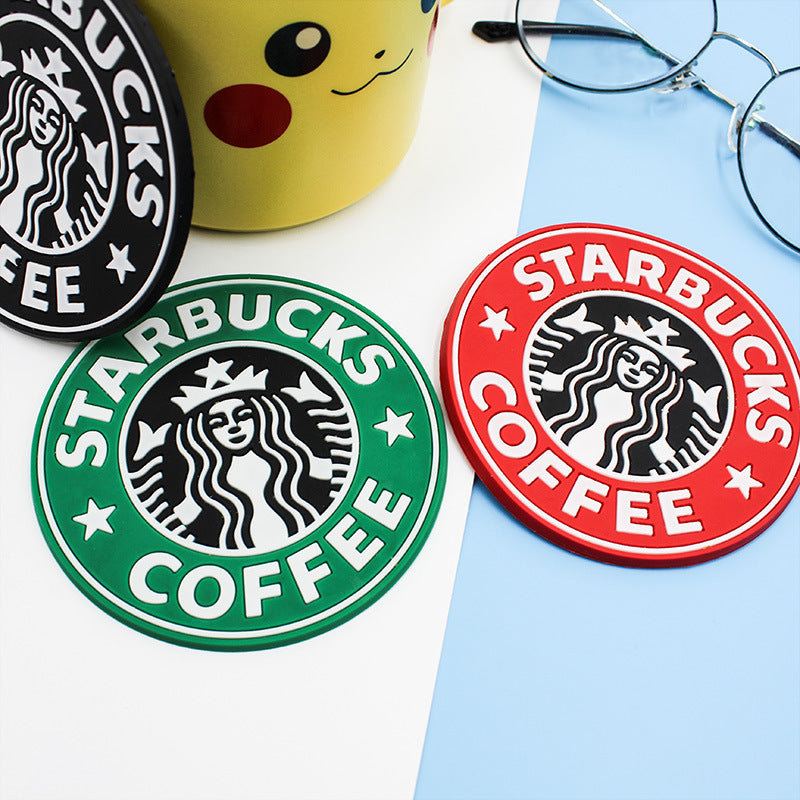 Unisex Decorative Silicone Coaster Bowlift