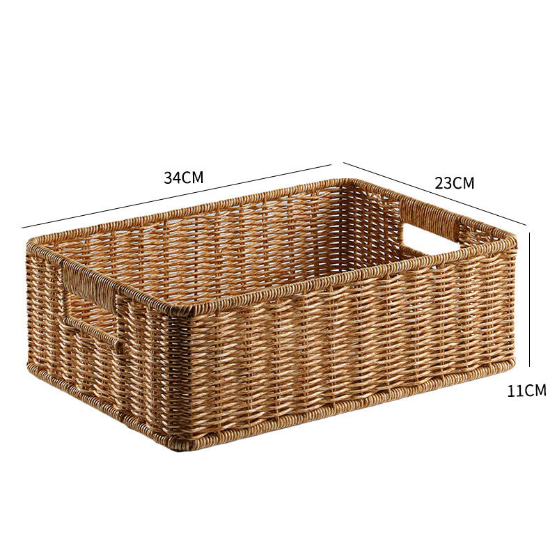 Versatile Woven Storage Tray Bowlift