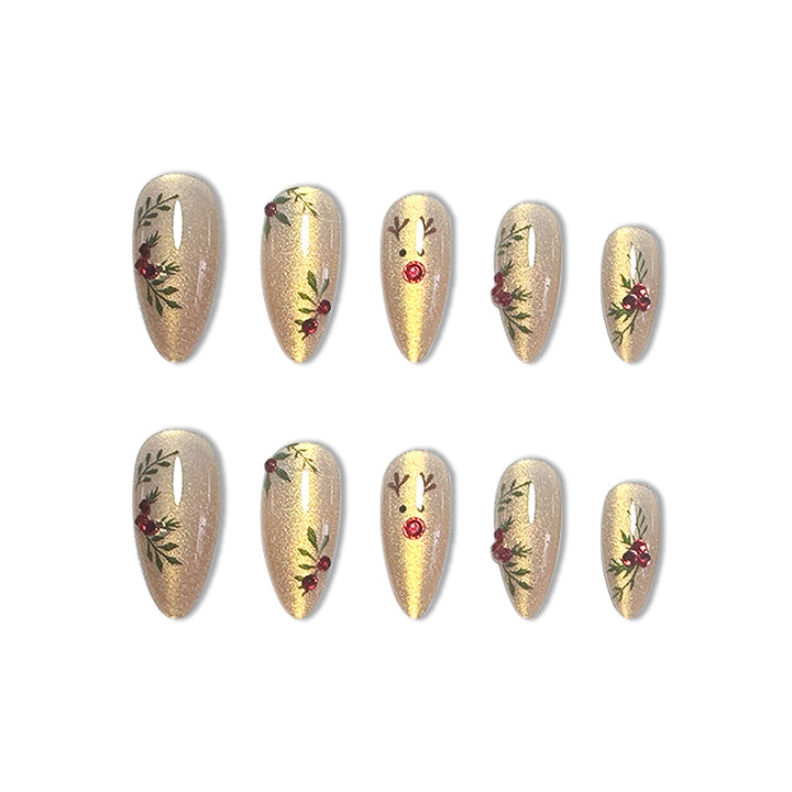 Decorative Holiday Nail Art Extensions Bowlift