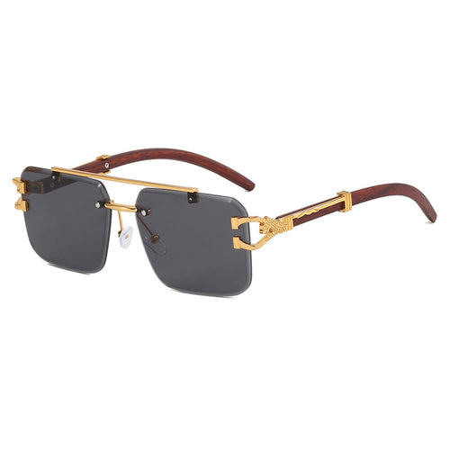 Women's fashionable glasses with innovative frame and luxurious wood detail Bowlift