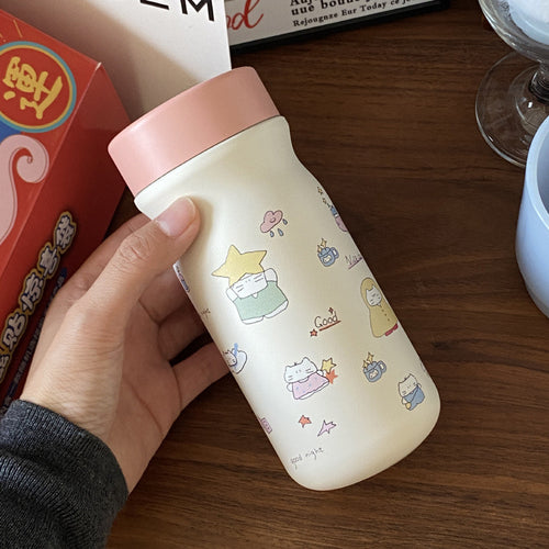 Ladies Insulated Drinking Bottle with Creative Animal Design Bowlift