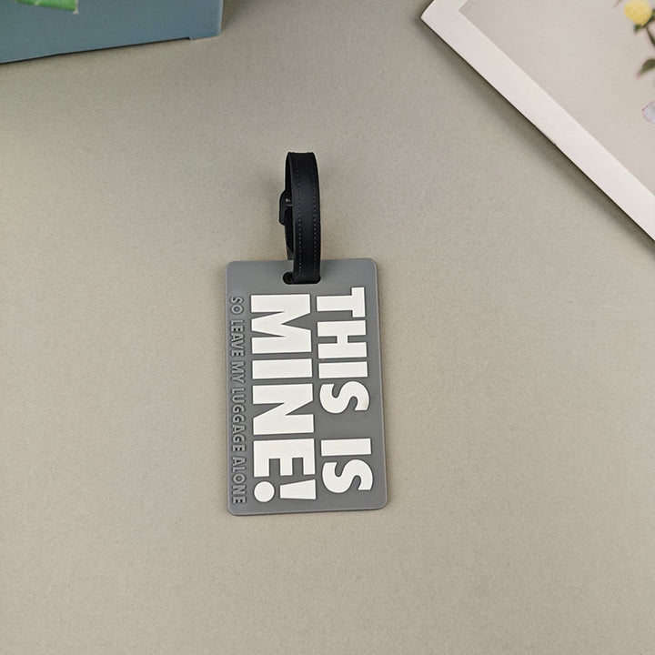 Unisex Customizable Luggage Tag Bowlift