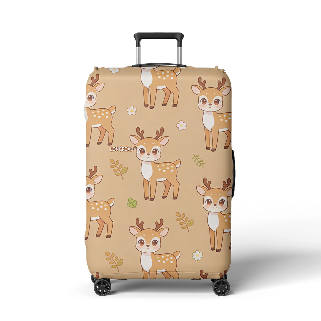 Women's luggage cover with cute Corgi design Bowlift