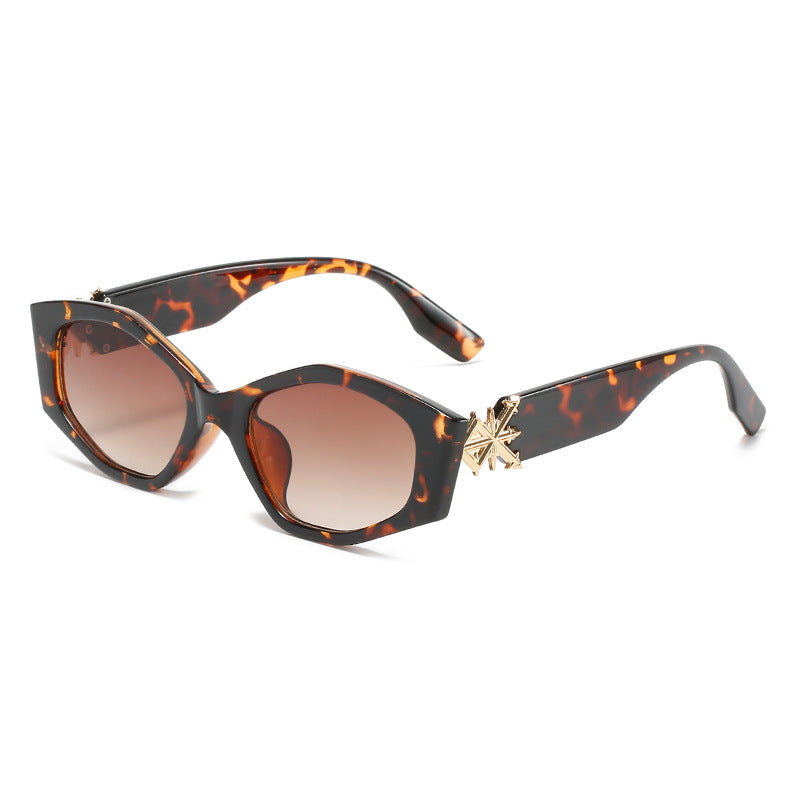 Statement Hexagonal Frame Sunglasses Bowlift 1787812354