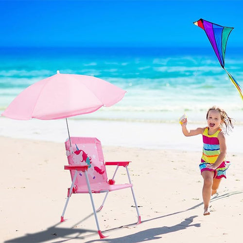 Ladies high chair with sun protection and animal motif Bowlift