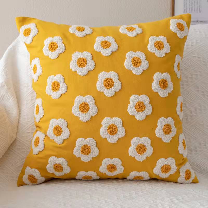 Floral Decorated Pillow