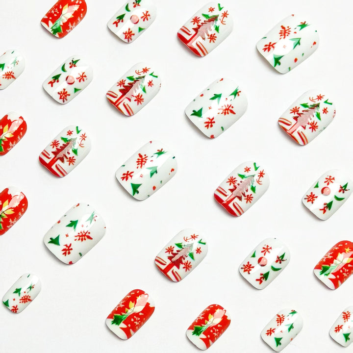 Creative Christmas Art Nails Bowlift