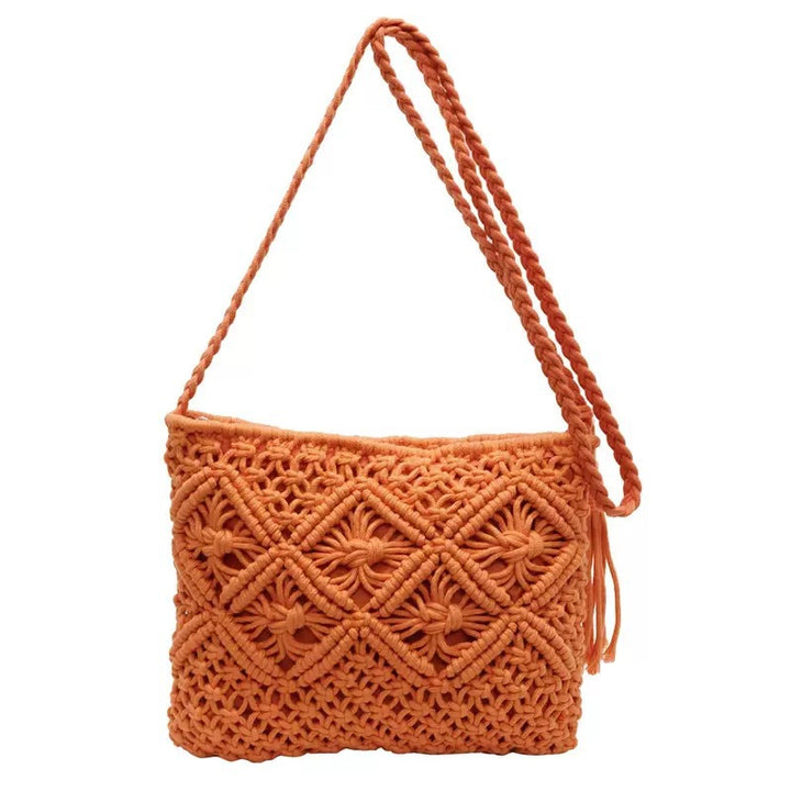 Handmade Macrame Shoulder Bag Bowlift