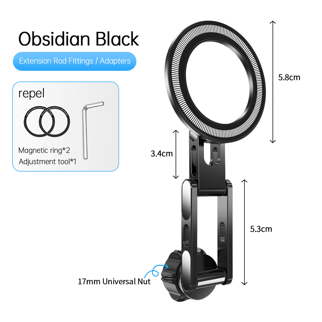 Unisex extension adapter for poles Bowlift