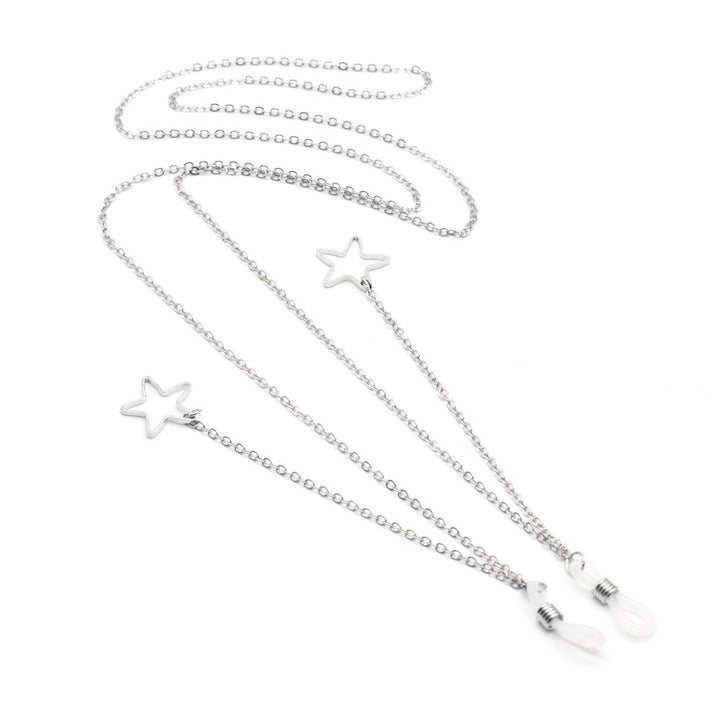 Star-Embellished Eyewear Chain Bowlift