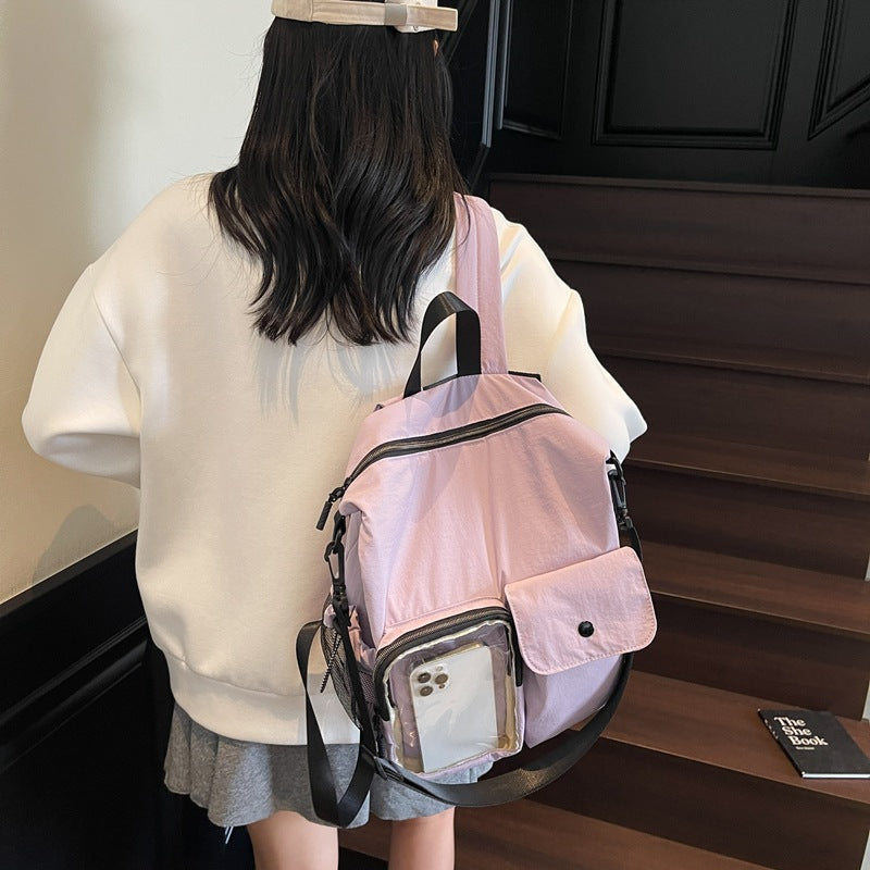 Multifunctional Casual Crossbody Backpack Bowlift