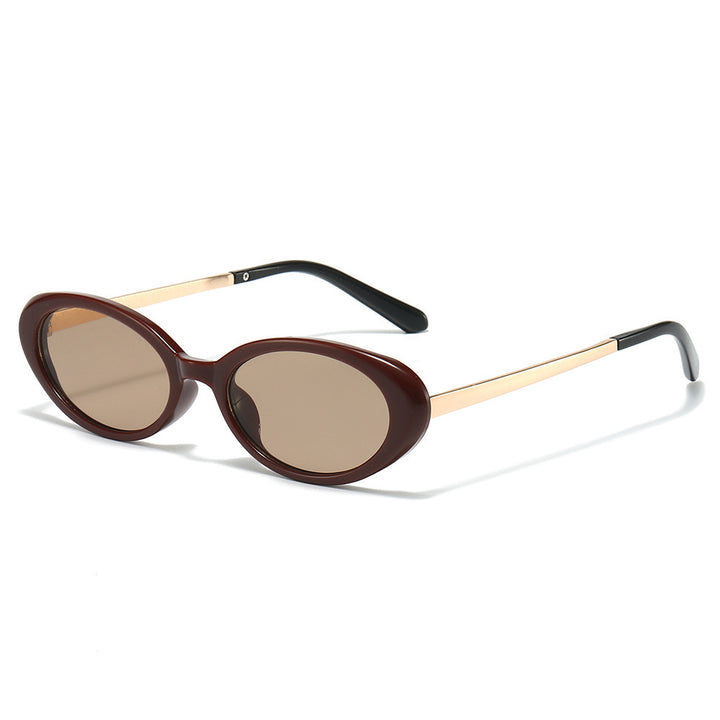 Retro-Inspired Oval Frame Sunglasses Bowlift 1787812326