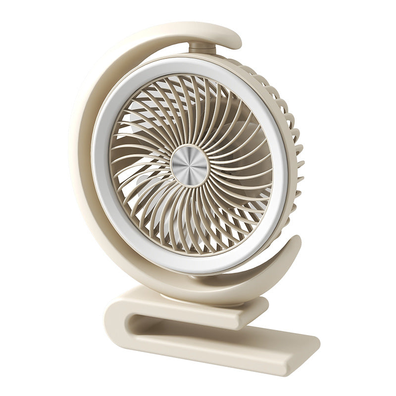 Unisex Adjustable 360-Degree Oscillating Desk Fan Bowlift