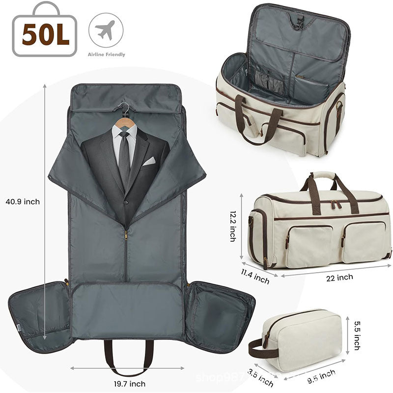 Travel bag with versatile compartments Bowlift