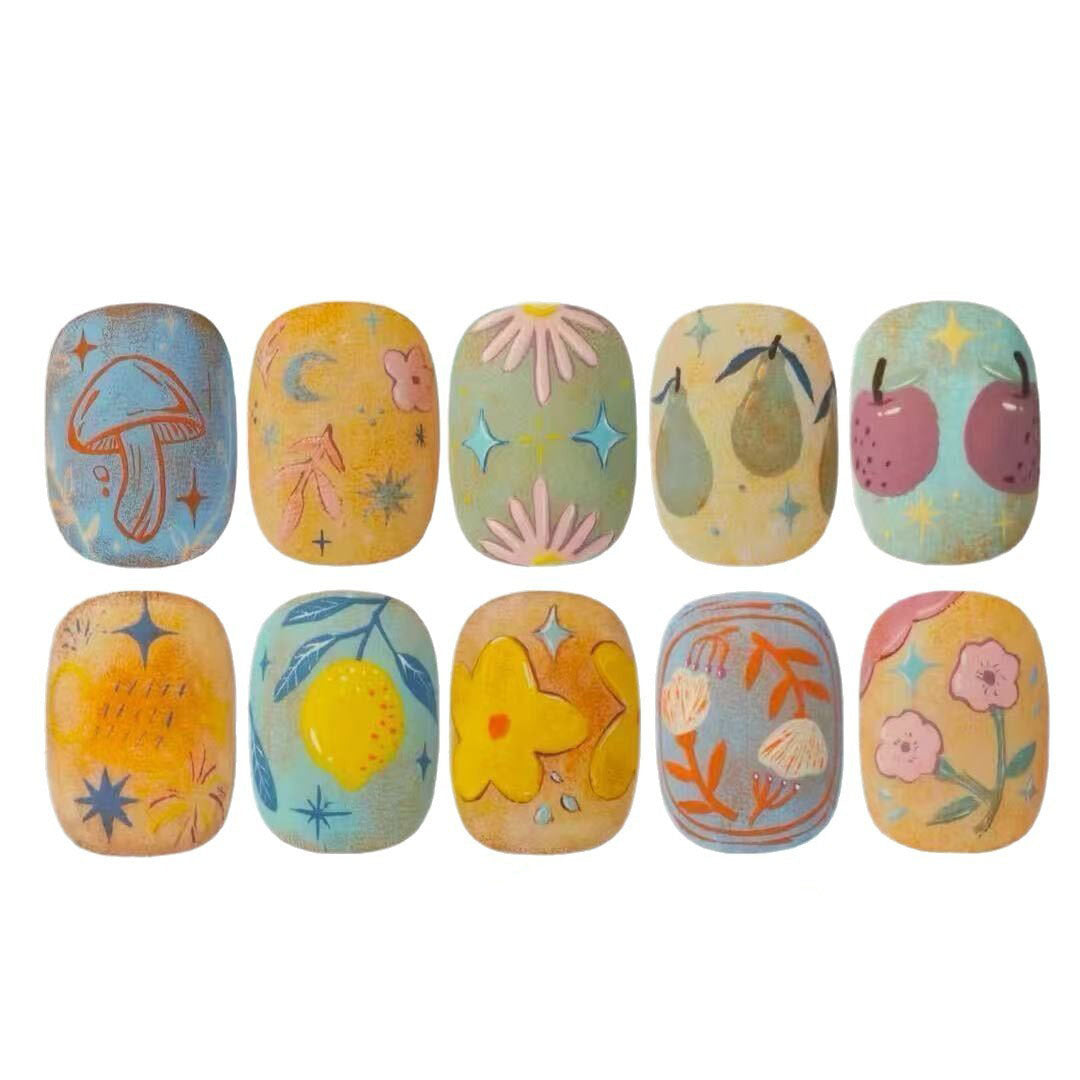 Decorative Mug and Nail Art Set Bowlift