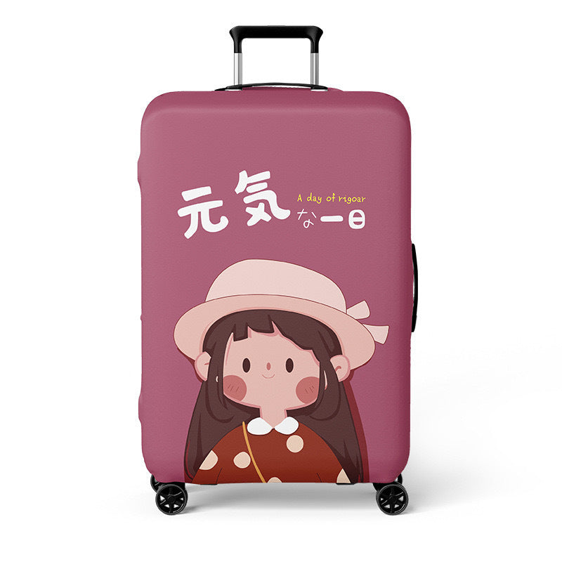 Patterned Hard Shell Luggage Bowlift