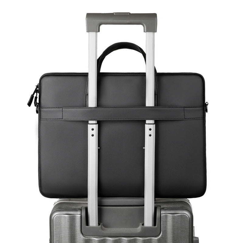 Sleek Professional Briefcase Bowlift