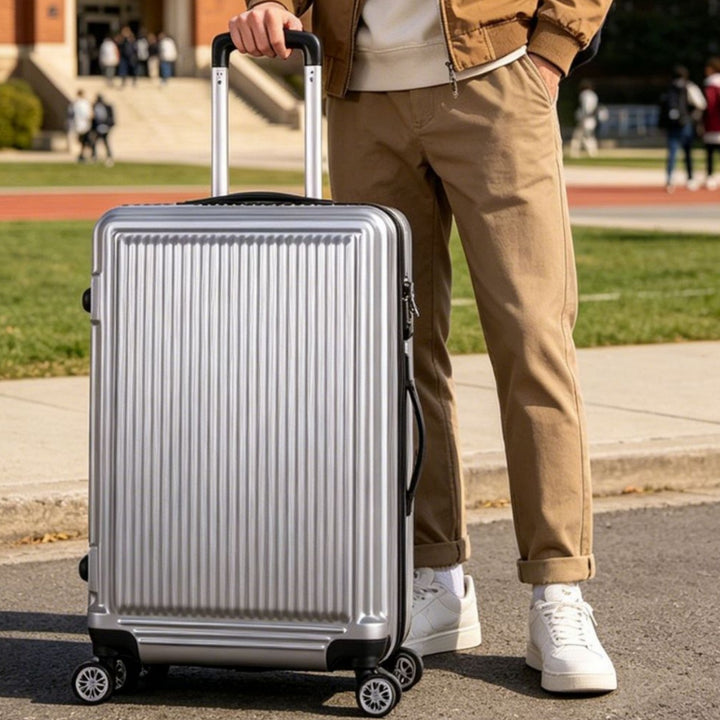 Men's Premium Aluminum Rolling Travel Case Bowlift