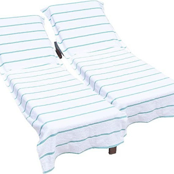 Sporty towel with creative striped pattern Bowlift