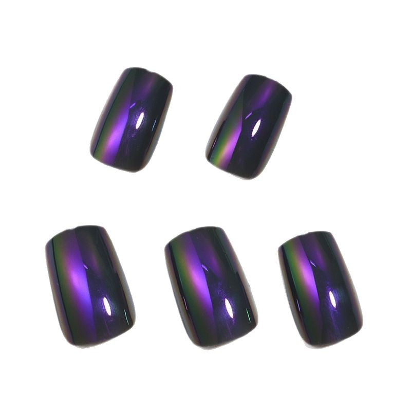 Glossy Gradient Press-On Nails Bowlift