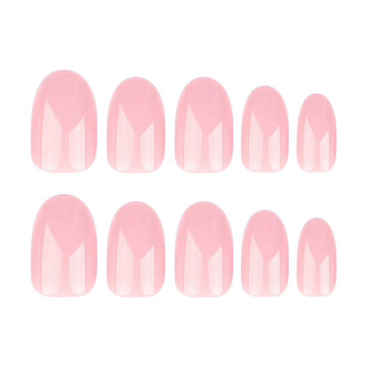 Elegant artificial nails with glossy surface Bowlift