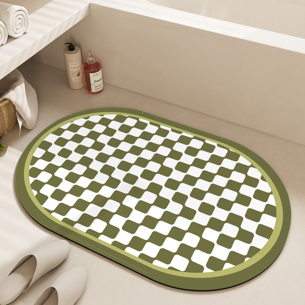 Decorative Non-Slip Bath Mat Bowlift