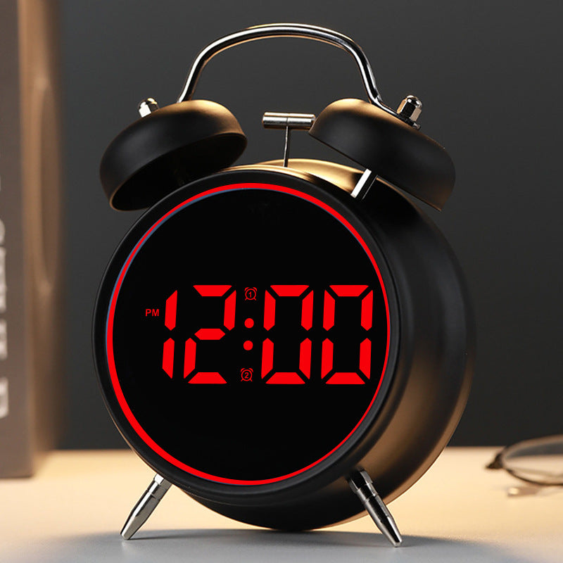 Digital alarm clock with alarm and temperature display Bowlift