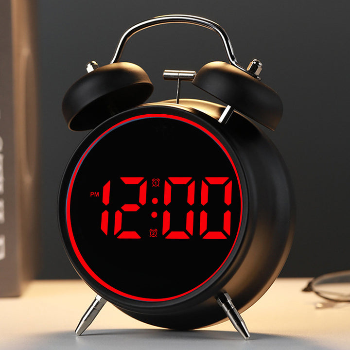 Digital alarm clock with alarm and temperature display Bowlift
