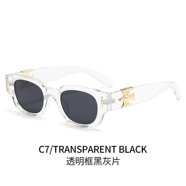 Women's fashionable sunglasses in exclusive tortoiseshell design with elegant metallic accents Bowlift