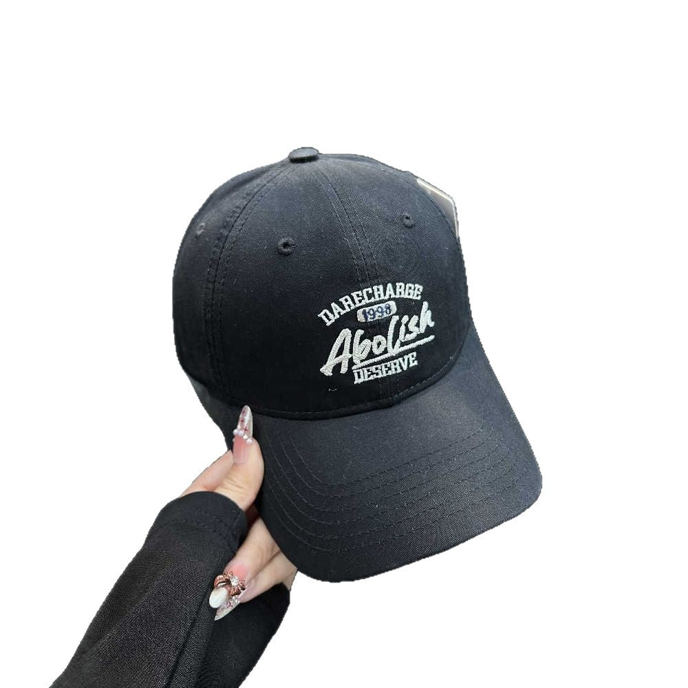 Men's Casual Distressed Graphic Cap Bowlift