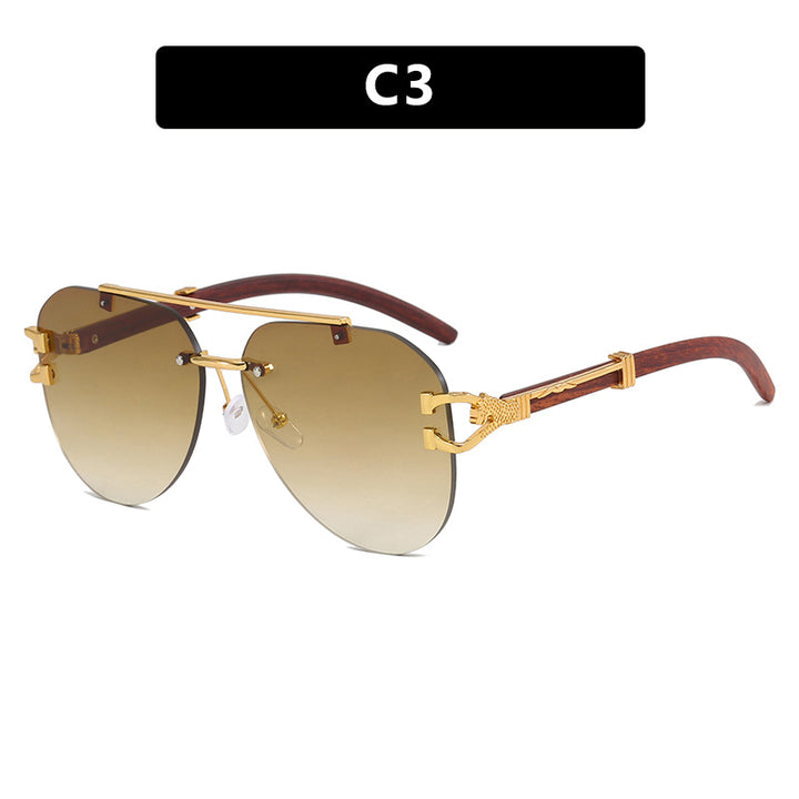 Women's sunglasses with elegant design and wooden accents Bowlift