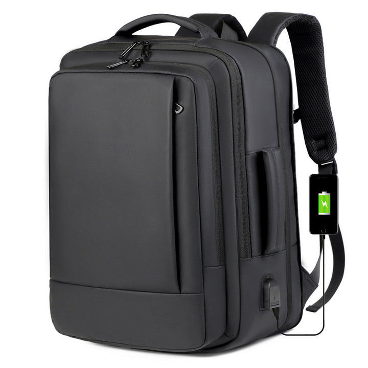 Multi-Compartment Travel Backpack Bowlift