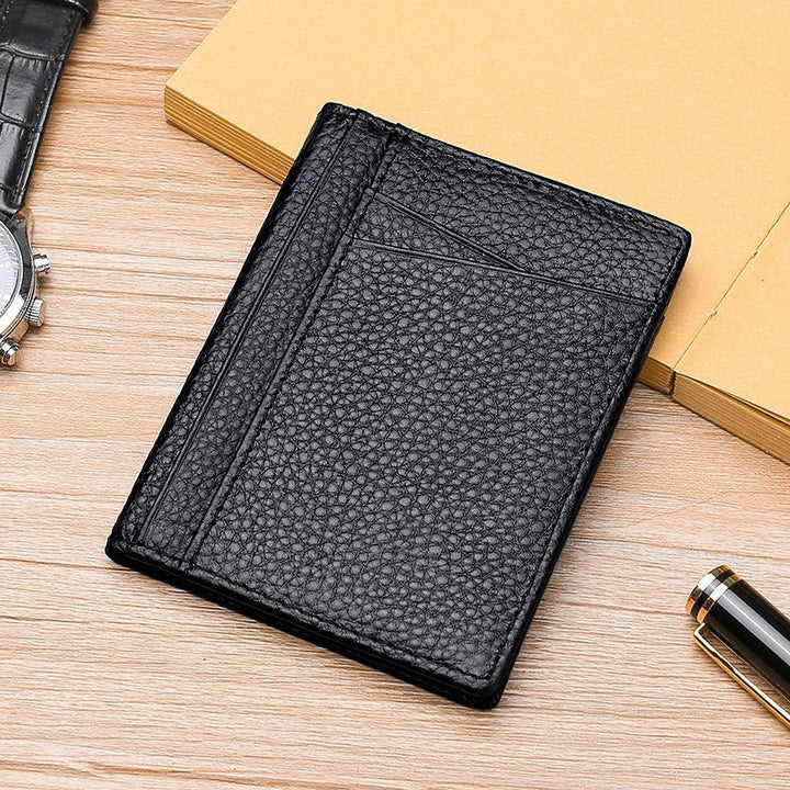 Slim Leather Card Holder Bowlift