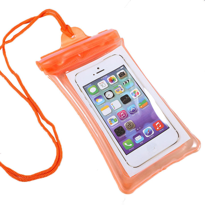 Unisex waterproof smartphone bag with flexible carrying strap Bowlift