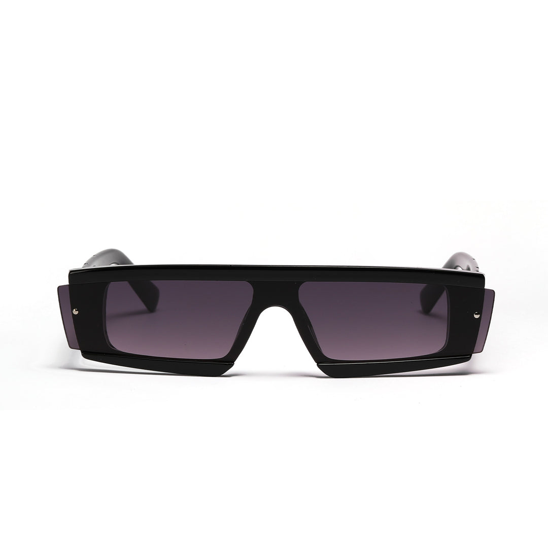 Women's oversized rectangular sunglasses with fashionable tortoiseshell design Bowlift