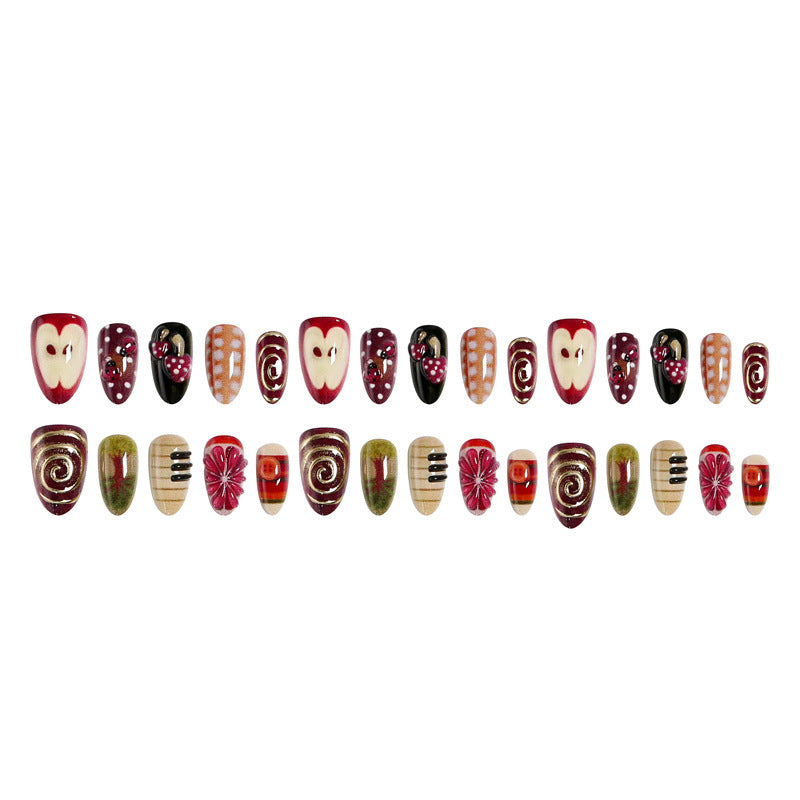 Creative nail art with playful designs Bowlift
