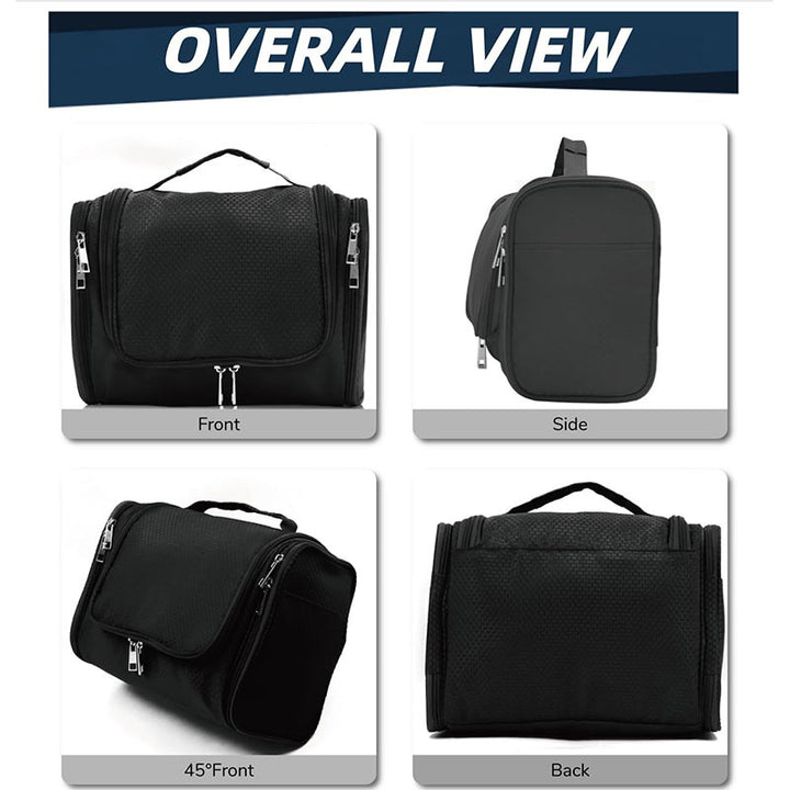 Cosmetic organizer with hooks and multiple compartments Bowlift