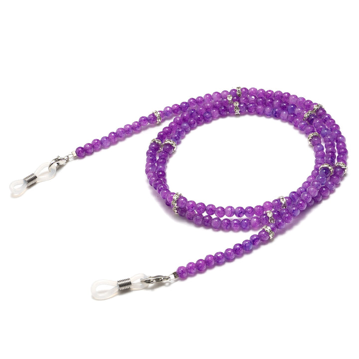 Elegant Beaded Eyewear Holder Chain Bowlift