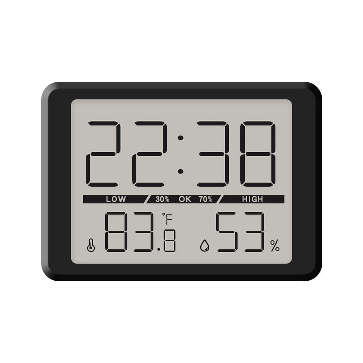 Digital Hygrometer Clock Bowlift