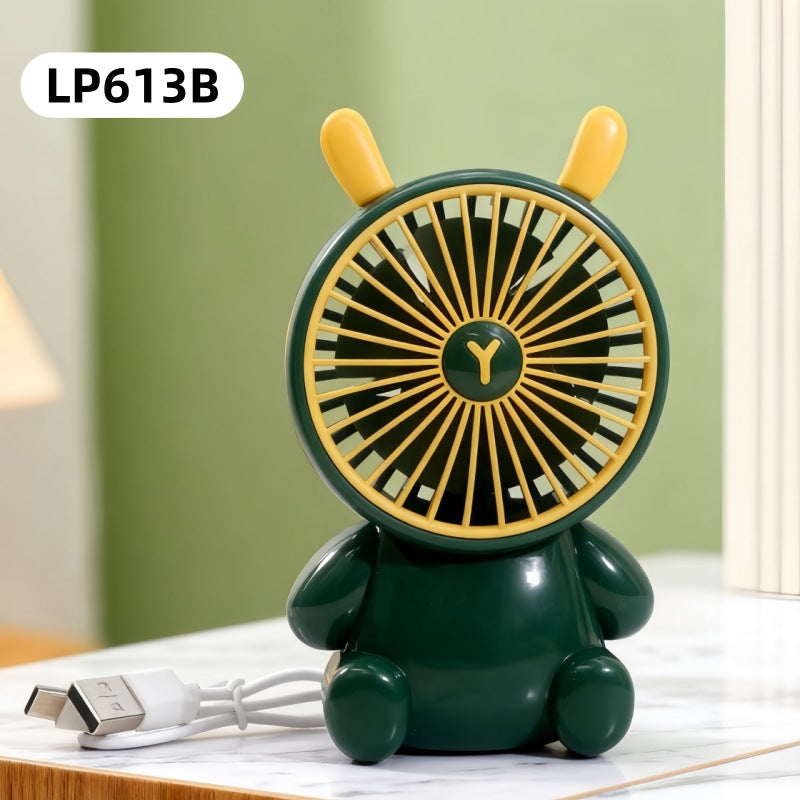 Ladies Sweet Hand Fan in Animal Design Bowlift