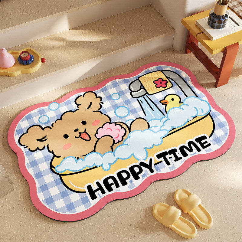 Decorative Bath Mat Bowlift