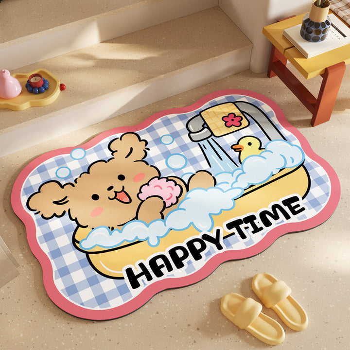 Decorative Bath Mat Bowlift