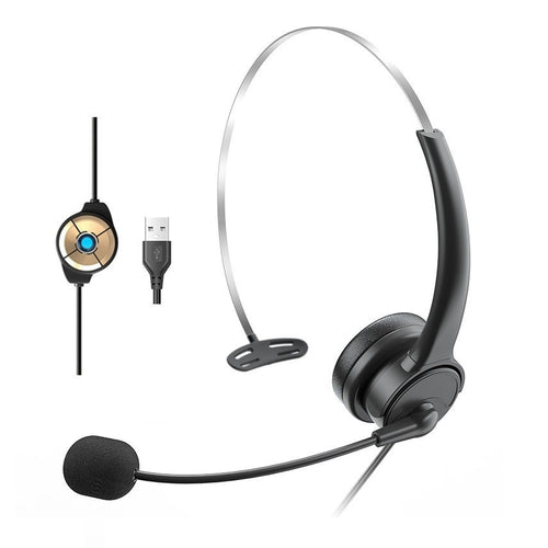 USB Wired Communication Headset Bowlift