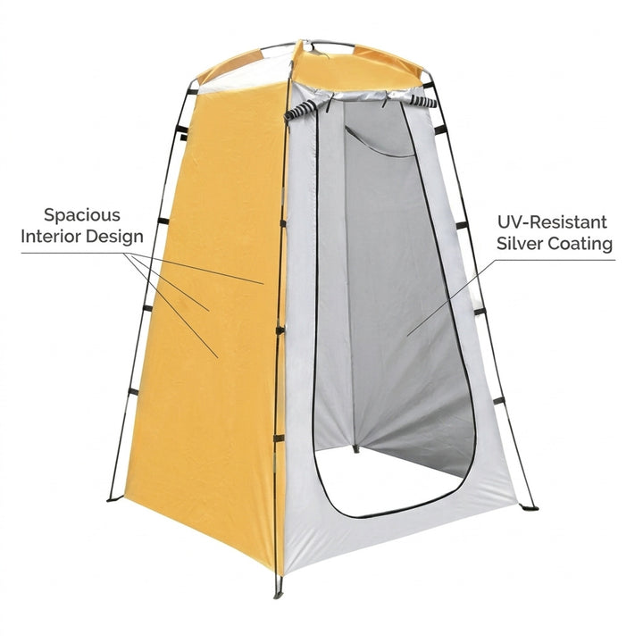 Portable Pop-Up Privacy Shower and Changing Shelter Tent Bowlift