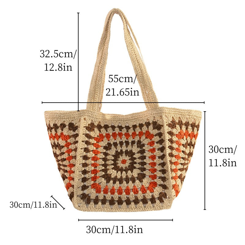 Hand-knotted cotton tote bag Bowlift