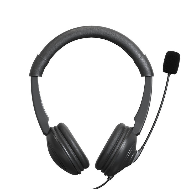 Lightweight Wired Headset with Microphone Bowlift