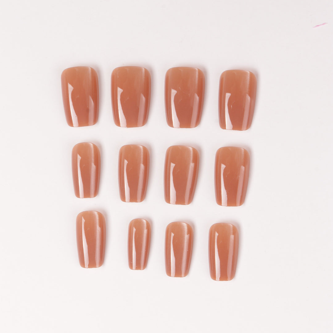 Premium Glossy Gel Nail Extensions Bowlift
