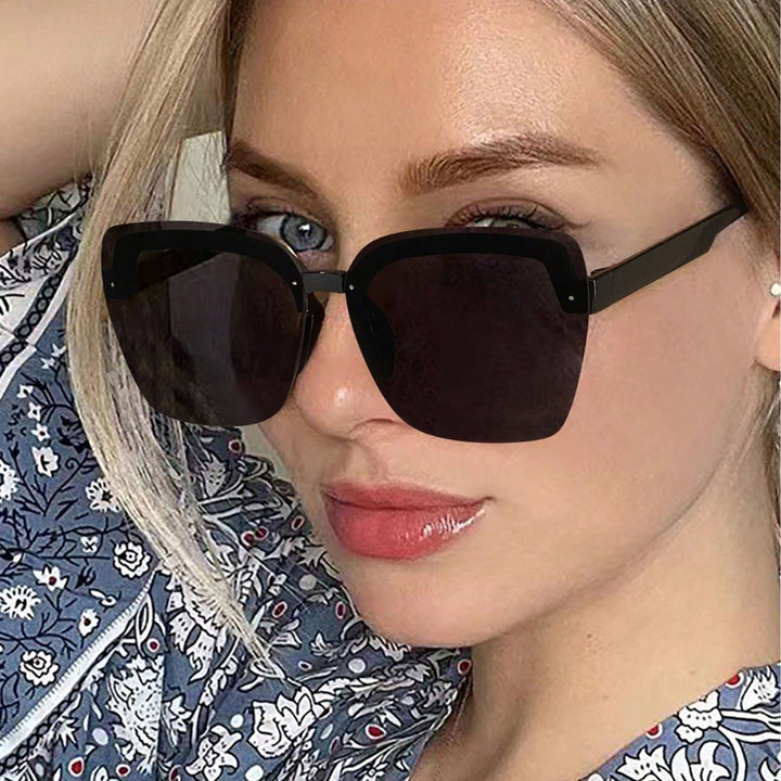 Women's stylish oversized sunglasses with innovative design Bowlift