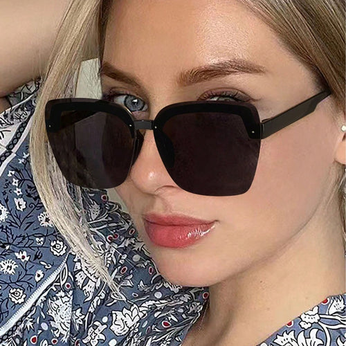 Women's stylish oversized sunglasses with innovative design Bowlift