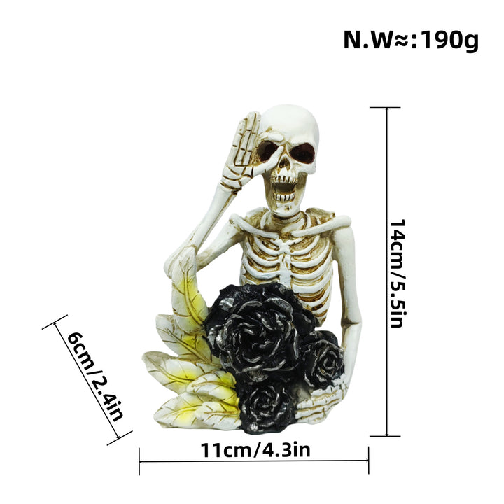 Romantic Skeleton Figure Bowlift